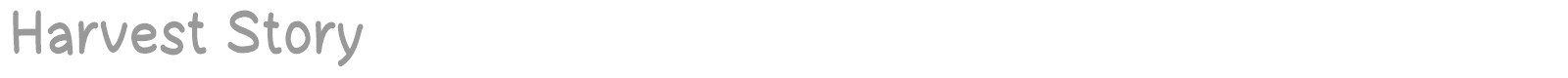 Harvest Story font preview